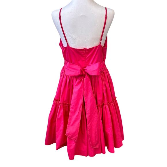 Lily Sidiono Dresses & Skirts - Anthropologie MED NWT Barbie Pink Fushia Lolita Tiered Skirt Strappy Coquette